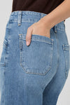 Anessa 31" Wide Leg Jean in Viva