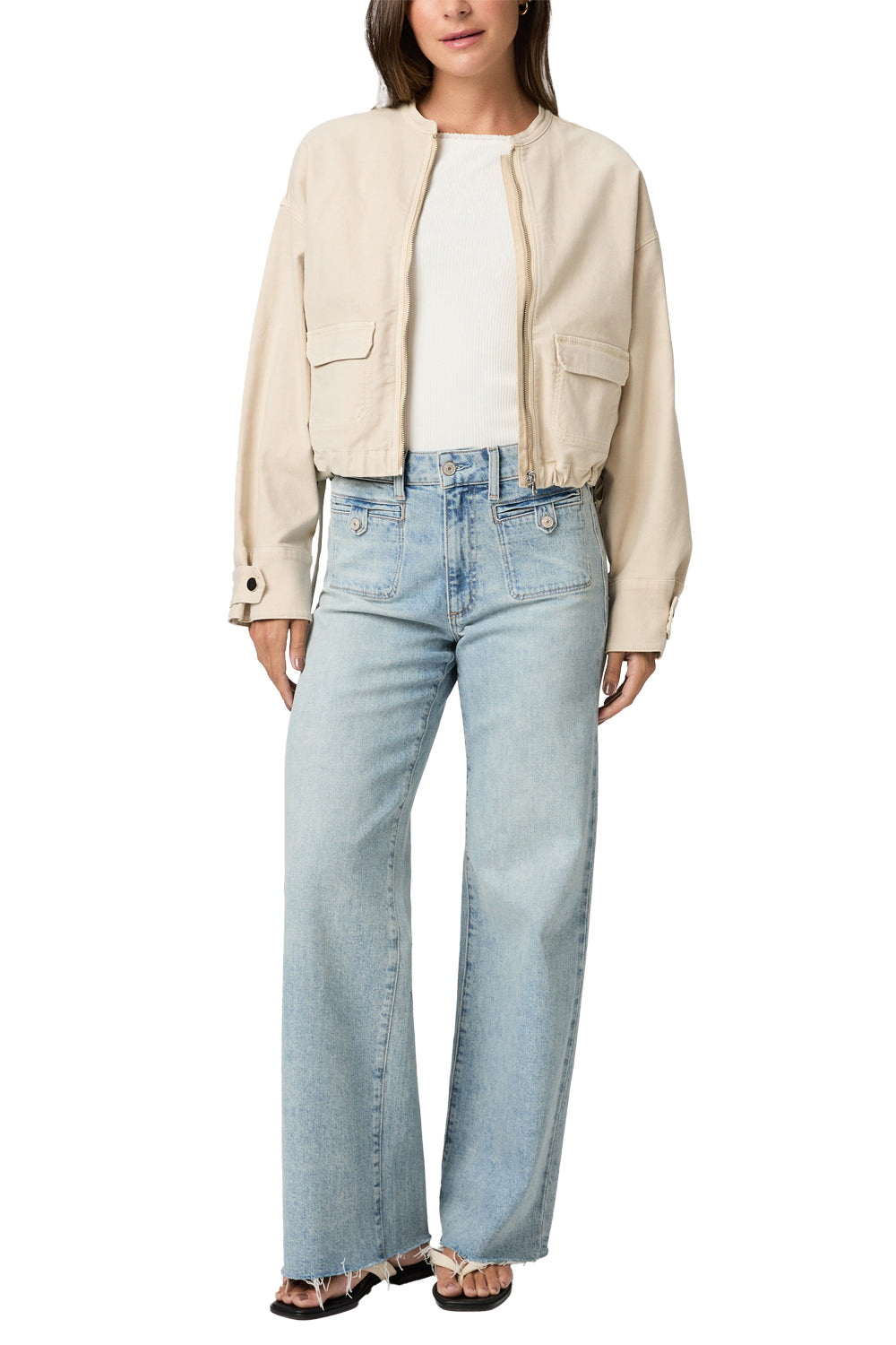 Anessa 31" Wide Leg Jean in Canoga