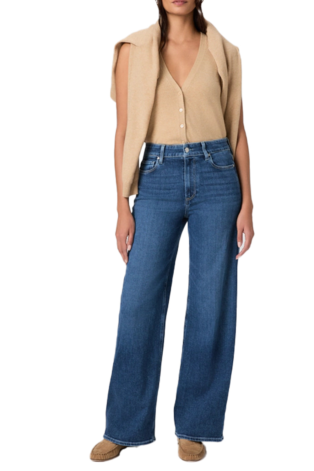 Anessa 31" Wide Leg Jean in Amalfi Tide