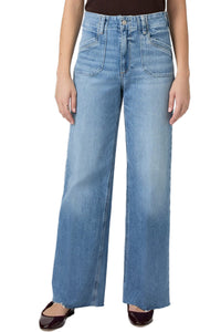 Anessa 31" Wide Leg Jean in Viva