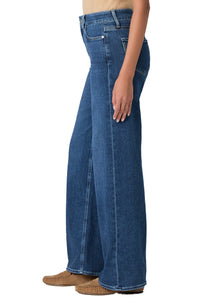 Anessa 31" Wide Leg Jean in Amalfi Tide
