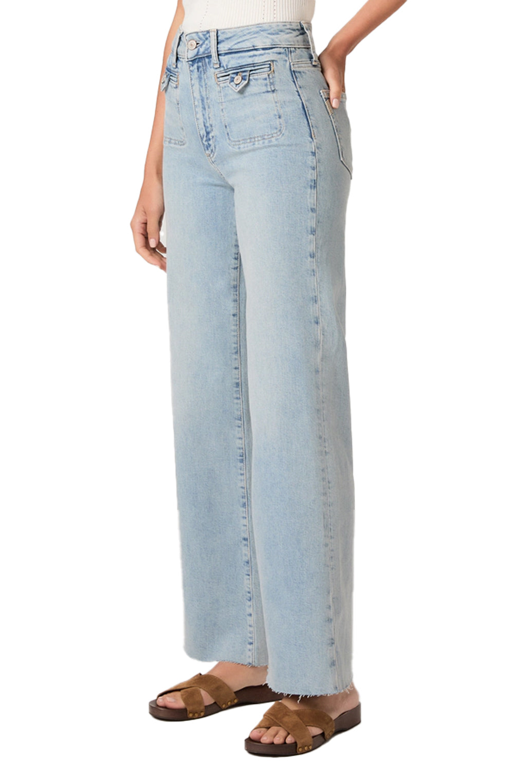 Anessa 31" Wide Leg Jean in Canoga