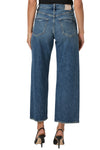 Cameron Ankle Straight Jean in Stones