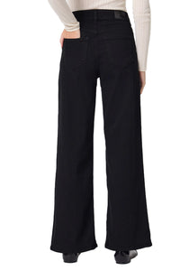 Anessa 31" Wide Leg Jean in Black Shadow