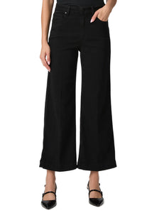 Anessa Wide Leg Jean in Black Shadow