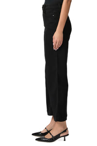 Anessa Wide Leg Jean in Black Shadow