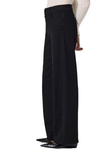 Anessa 31" Wide Leg Jean in Black Shadow