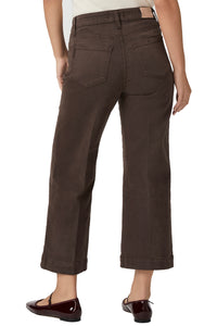 Anessa Wide Leg Pant in Rich Chocolate