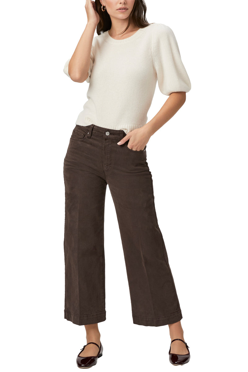 Anessa Wide Leg Pant in Rich Chocolate