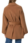 Connery Coat in Camel