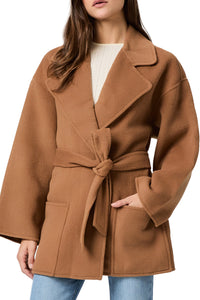 Connery Coat in Camel