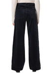 Anessa 31" Wide Leg Pant in Navy Corduroy