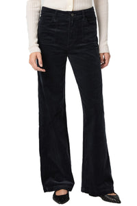Anessa 31" Wide Leg Pant in Navy Corduroy