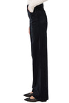 Anessa 31" Wide Leg Pant in Navy Corduroy