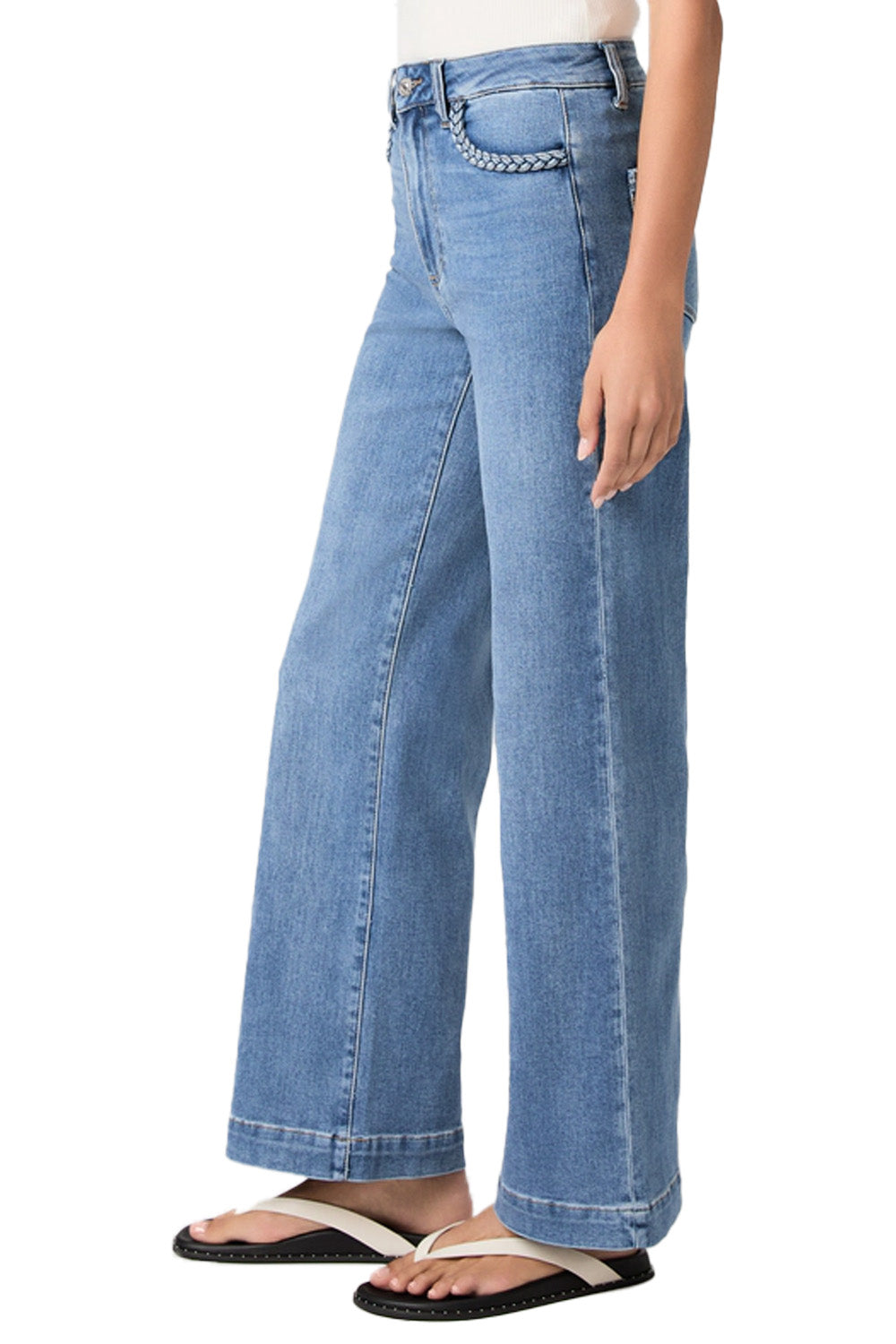 Anessa 31" Wide Leg Jean in Encino