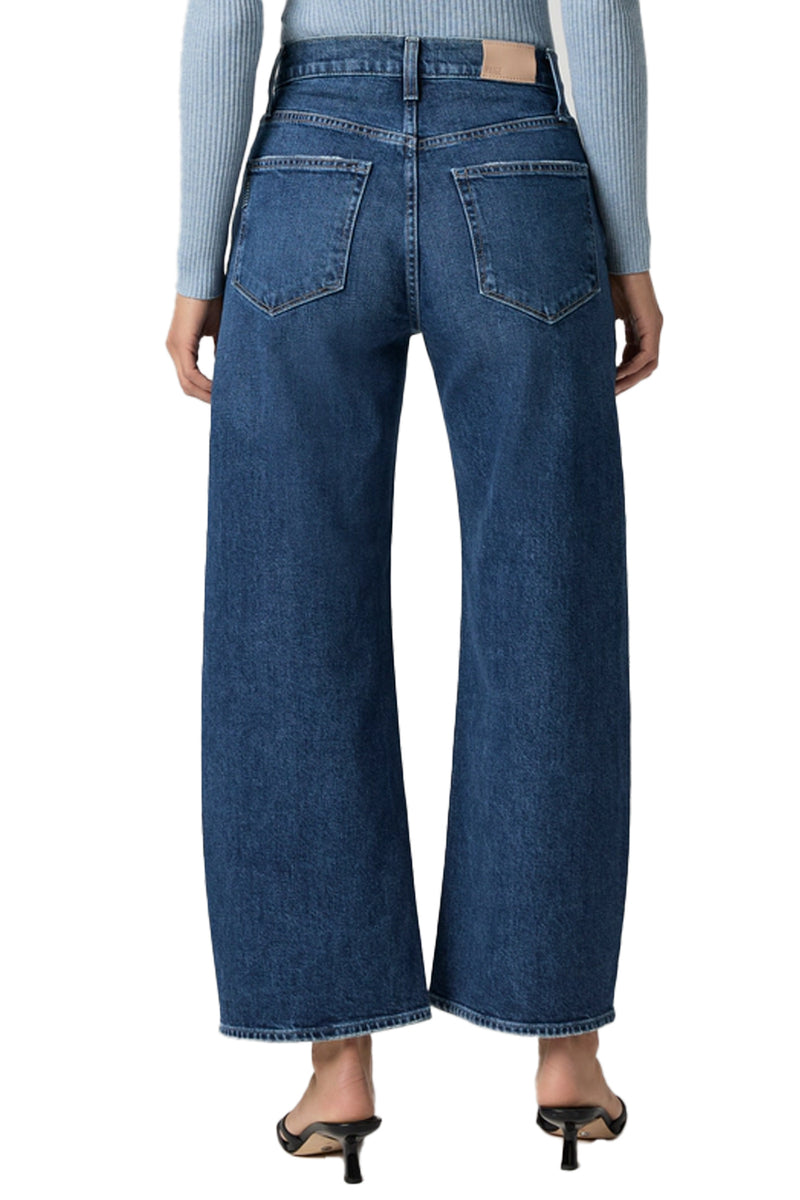 Arellia Ankle Barrel Leg Jean in Soundcheck