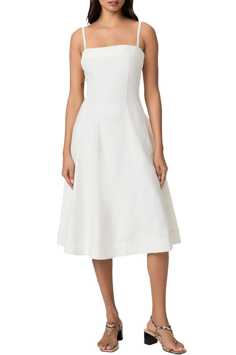 Pippa Dress in Toasted Ecru