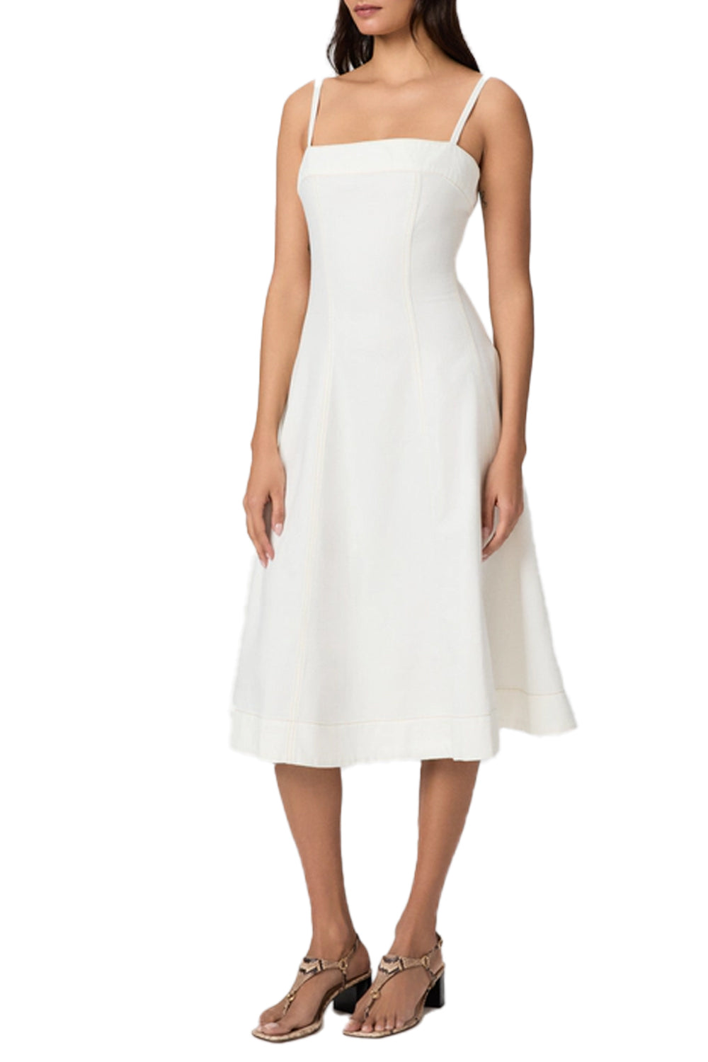 Pippa Dress in Toasted Ecru