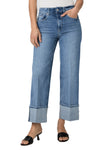 Sasha Ankle Wide Leg Jean in Poet