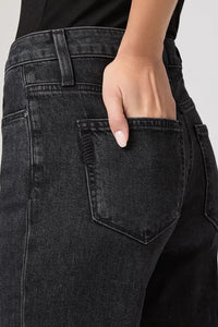 Sofia 31" Flare Jean in Solstice Black
