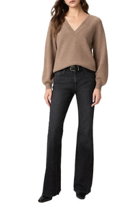 Sofia 31" Flare Jean in Solstice Black