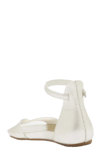 Jela Sandal in Sterling Cervo Lame