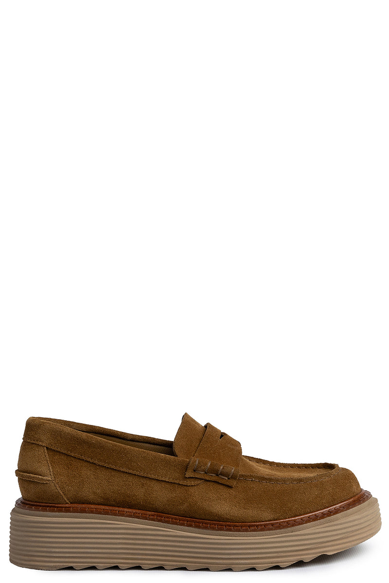 Sloan Loafer in Alpaca Castoro