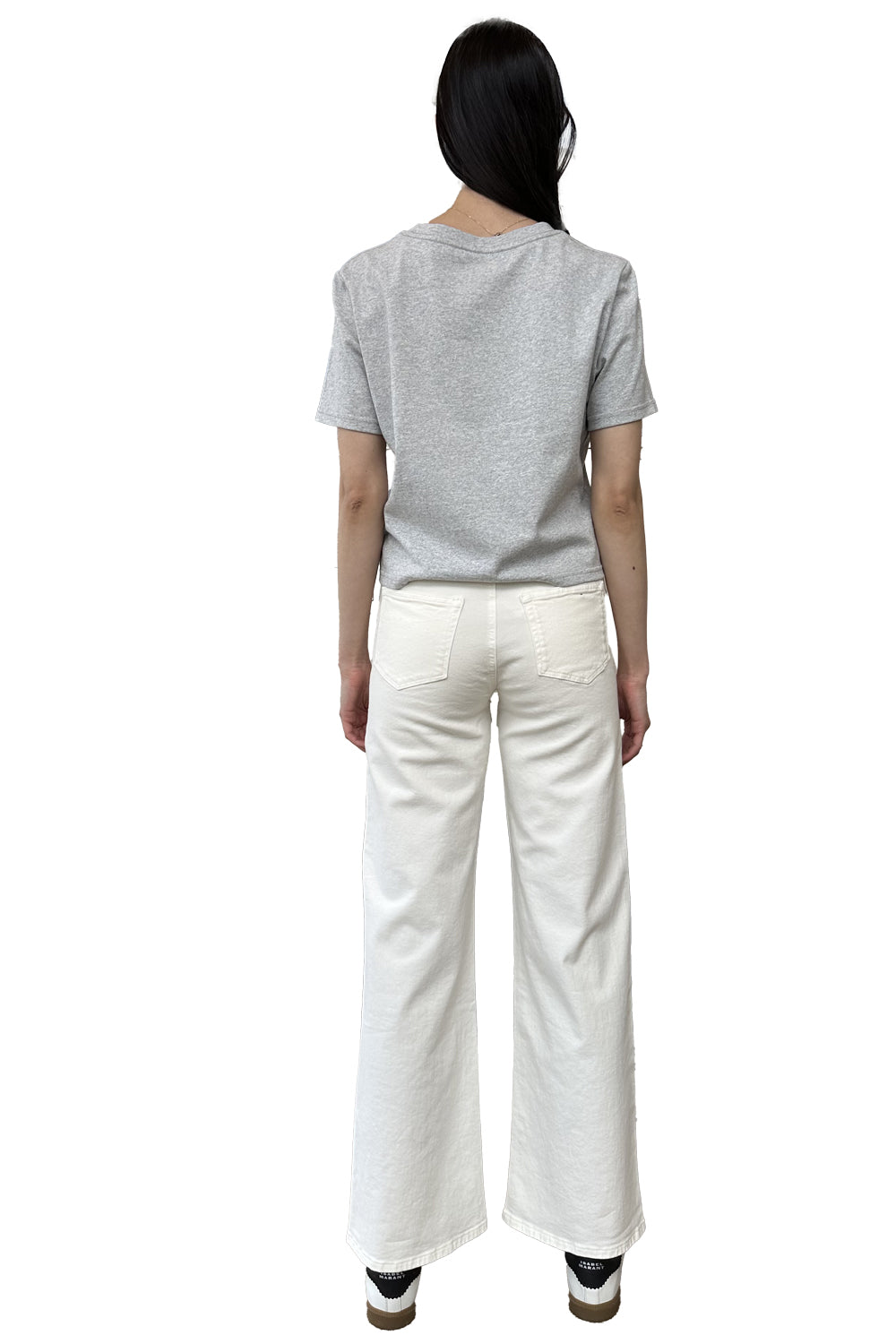 Anessa 31" with Finished Hem in Champagne Ecru
