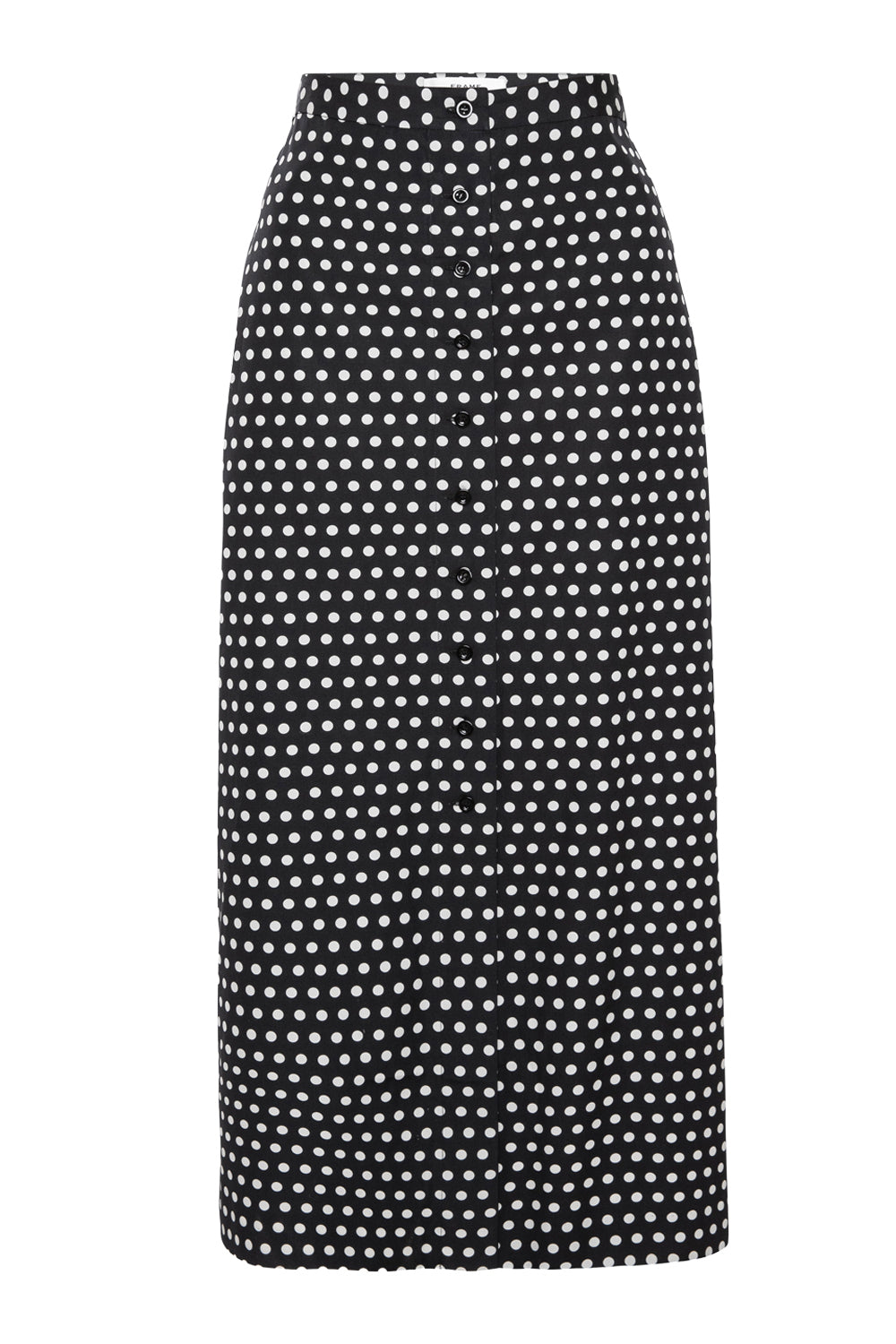 The Polka Dot Skirt in Black Multi