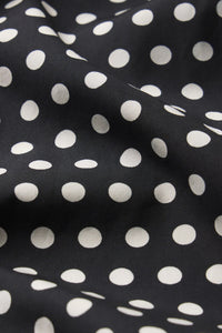 The Polka Dot Top in Black Multi