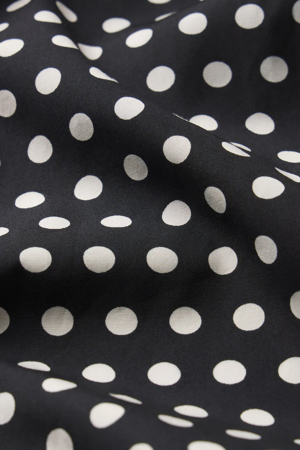 The Polka Dot Top in Black Multi