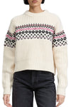 Leigh Fair Isle Crew Sweater