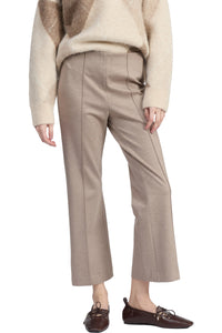 Irina Ponte Kick Flare Pant in Oat