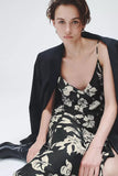 Larissa Printed Silk Dress