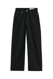Featherweight Logan Wide Leg Jean in Black