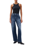 Miramar Terry Wide-Leg Pant in Cotton Terry Petra