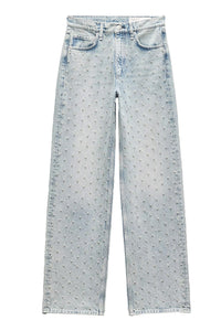 Shea Relaxed Straight Jean in Desiree Pearl