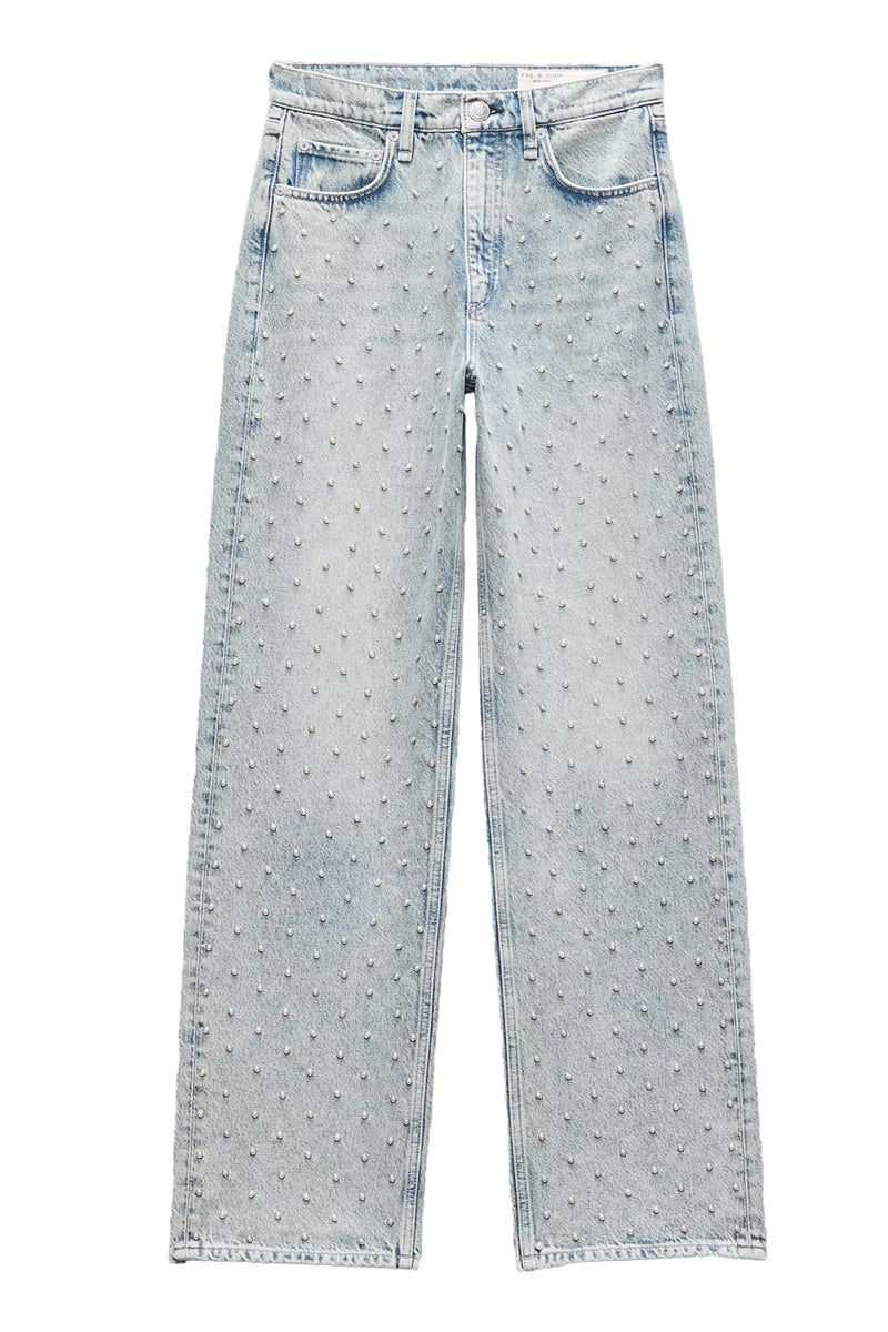 Shea Relaxed Straight Jean in Desiree Pearl