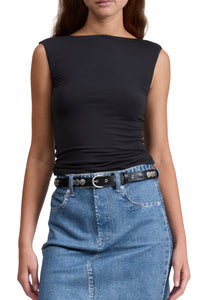 Luca Reversible Tank in Black
