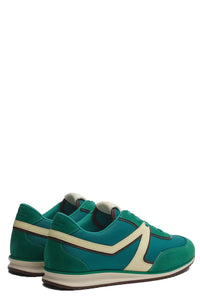 Retro Trainer Sneaker in Green
