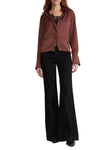Venus Lace Cami Blouse in Umber