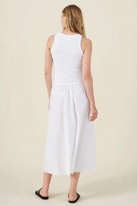 Romilly Dress in White