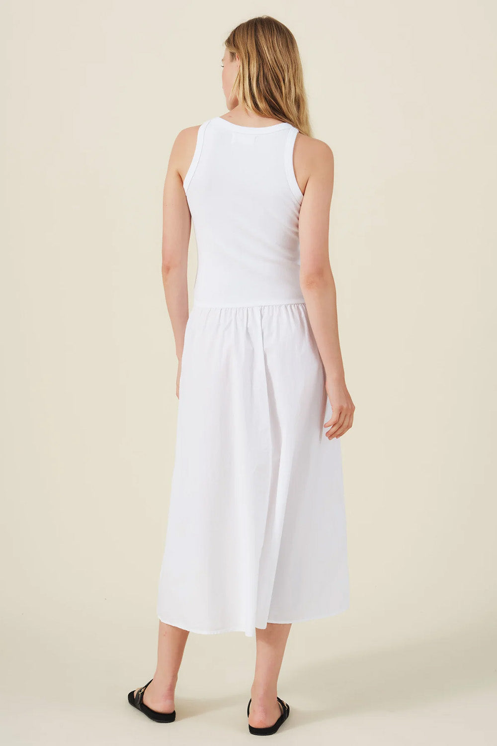 Romilly Dress in White