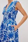 Roxanne Dress in Blue Riviera