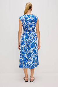 Roxanne Dress in Blue Riviera
