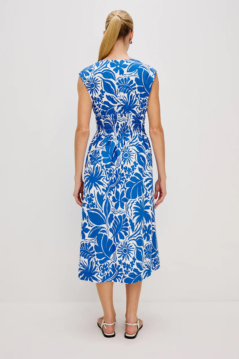 Roxanne Dress in Blue Riviera