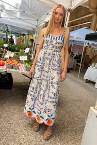Lexie Dress in Ceramic Floral