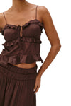 Ortona Top in Espresso