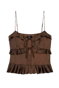 Ortona Top in Espresso