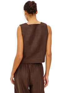 Akira Top in Espresso